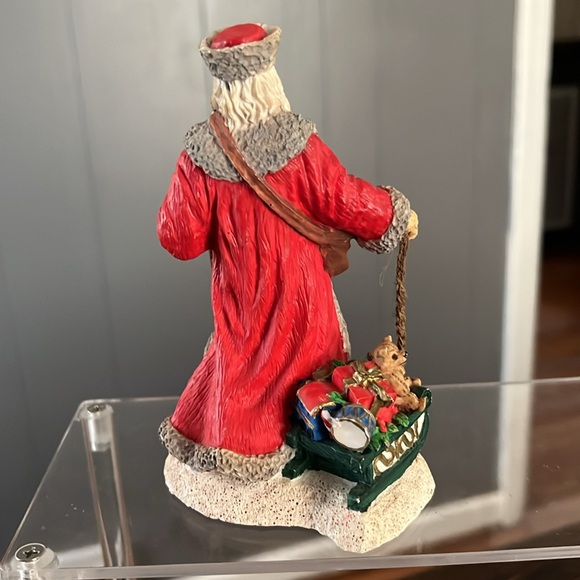 Santas From Around the World Russian Santa Figurine May Dept Stores 1995 Vintage - Picture 3 of 6